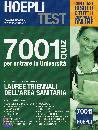 HOEPLI, Area sanitaria Lauree triennali 7001 quiz