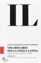 CASTIGLIONI-MARIOTTI, IL VOCABOLARIO DELLA LINGUA LATINA