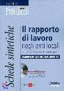 TAMASSIA - AMBROGINI, Rapporto di lavoro negli enti locali. Schede