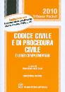 BARTOLINI F. /CUR., Codice civile e procedura leggi complementari