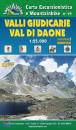 , Carta dei sentieri n19 Valli Giudicarie - Daone