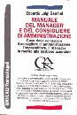 immagine di Manuale del manager e consigliere amministrazione