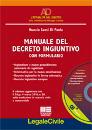 DI PAOLA NUNZIO, Manuale del decreto ingiuntivo Con formulario