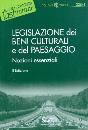 AA.VV., Legislazione dei beni culturali e del paesaggio