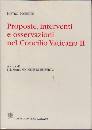 PARENTE PIETRO, Proposte,interventi e osservazioni nel Concilio