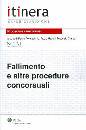 POTOTSCHNIG MARELLI, Il fallimento e altre procedure concorsuali