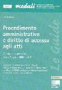 LAPERUTA LILLA, Procedimento amministrativo e diritto accesso atti