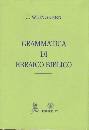 WEINGREEN JACOB, Grammatica di ebraico biblico