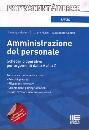 MARINI - GAETANI, Amministrazione del personale