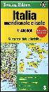 TOURING CLUB T.C.I., Italia meridionale e isole 1:400.000