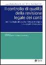 BERNARDI - DIFINO -., Controllo di qualit Revisione legale dei conti