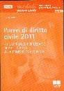 GRIMALDI LUIGI, Pareri di diritto civile 2011