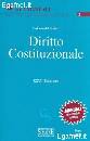 DEL GIUDICE FEDERICO, Diritto Costituzionale.