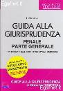 GIZZI LUCIA, Guida alla giurisprudenza penale parte generale