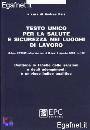 PAIS ANDREA, Testo unico per la salute e sicurezza nei luoghi