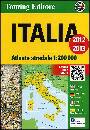TOURING, Italia atlante stradale 1:200.000  2012-2013