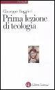 RUGGIERI GIUSEPPE, prima lezione di teologia