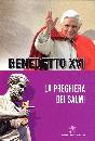 BENEDETTO XVI, La preghiera dei salmi