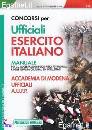 NISSOLINO PATRIZIA, Ufficiali esercito italiano. manuale