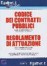 GRAFIL, Codice dei contratti pubblici - Regolamento