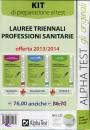 ALPHA TEST, Lauree triennali professioni sanitarie Kit