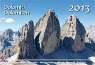 AA.VV., Dolomiti Calendario 2013        24x34
