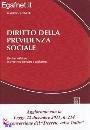 CINELLI MAURIZIO, Diritto della previdenza sociale