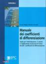 immagine di Manuale dei coefficienti di differenziazione