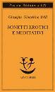 Belli Giuseppe Gioac, sonetti erotici e meditativi
