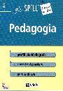 ALPHA TEST, Pedagogia. Sintesi e profili bio-bibliografici