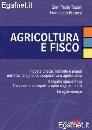 TOSONI - PREZIOSI, Agricoltura e fisco