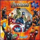 MARVEL, avengers libro puzzle