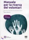 MELANDRI VALERIO, Manuale per la ricerca dei volontari