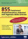 CONSALES - CORTI -.., 855 funzionari Amministrativo-tributari  Manuale