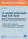 NICO MICHELE, Le societ partecipate dagli enti locali