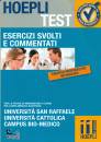 HOEPLI, Esercizi svolti e commentati Area medico-sanitaria