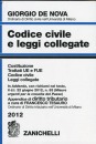 DE NOVA GIORGIO, CODICE CIVILE E LEGGI COLLEGATE