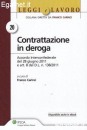 immagine di contrattazione in deroga