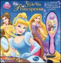 DISNEY, stile da principessa libro con spazzola