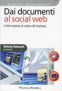 RAIMONDI ROBERTA /ED, Dai documenti al social web