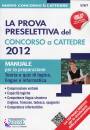 AA.VV., Concorso a Cattedere 2012 -