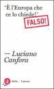 CANFORA LUCIANO, E