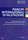 POZZOLI - LUCIANI, Principi internazionali di valutazione