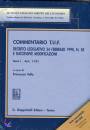 VELLA FRANCESCO, Commentario T.U.F. D.Lgs 24 febbraio 1998 n.58