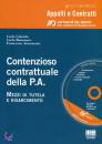 CALENDA - BUONAURO, Contenzioso contrattuale Pubblica Amministrazione