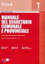 ITALIA - BARUSSO...., Manuale del segretario comunale e provinciale