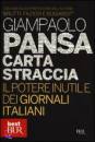 Pansa  Giampaolo, carta straccia