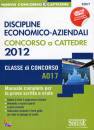 SIMONE, Discipline economico-aziendali Classe A017