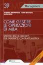 ARCANGELI - BIANCHI, Come gestire le operazioni di M&A