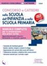 AA.VV., Concorso a cattedre Scuola infanzia e primaria